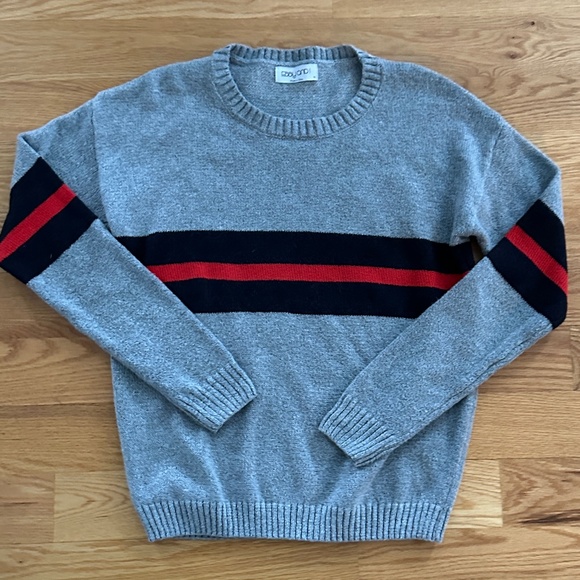 Ebby & I NWOT Double Stripe Sweater (M) - Picture 2 of 8